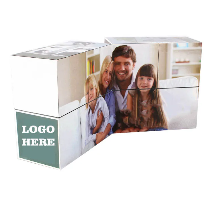 5 minute crafts personalised picture puzzle block flipping custom photo magic folding cube