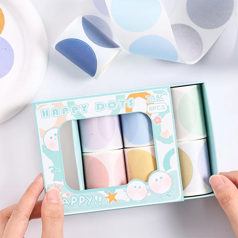 Sell like hot cakes 6 volumes per box of Fantasy Bubble diy diary ledger tape crosscut dry film manual