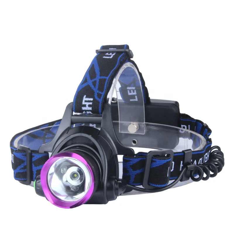 Hot sale camping headlamp aluminium dimmable led usb rechargeable led headlamp