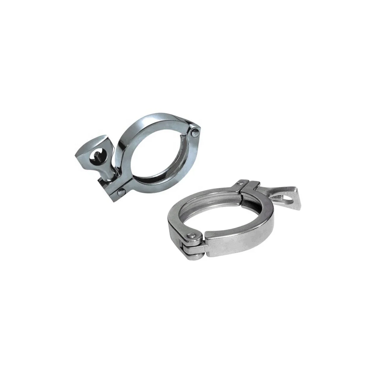 Sanitary SS304 316 Heavy Duty Stainless Steel Triclover Triclamp Weld Pipe Fittings Ferrule Tri Clamp