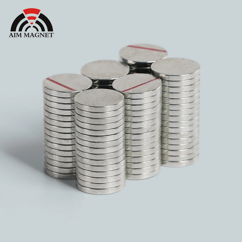 super magnetic circular neodymium magnet ndfeb disc magnet strong round magnet n52