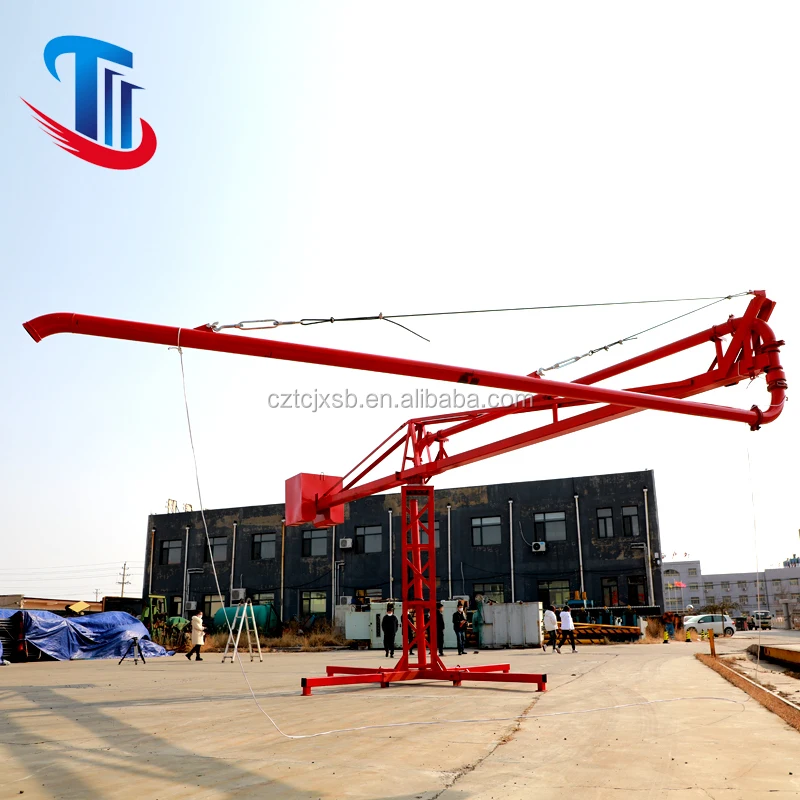 Electric Concrete placing boom Manual Concrete pump machine for Construction