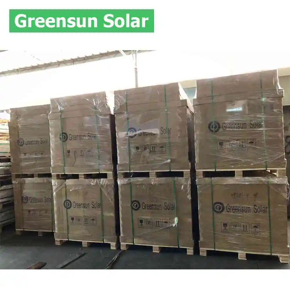 Greensun New Arrival Bifacial Solar Panels Mono 380w 390w Transparent