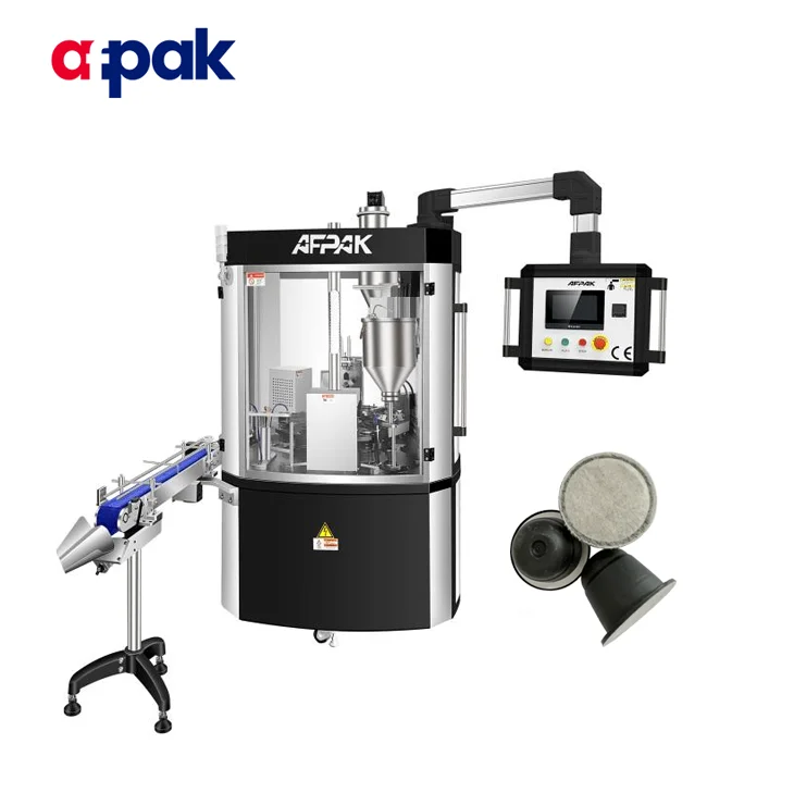 Bio capsule Nespresso pods filling Entry level stable running high accuracy sealing very well capsule packaging machine