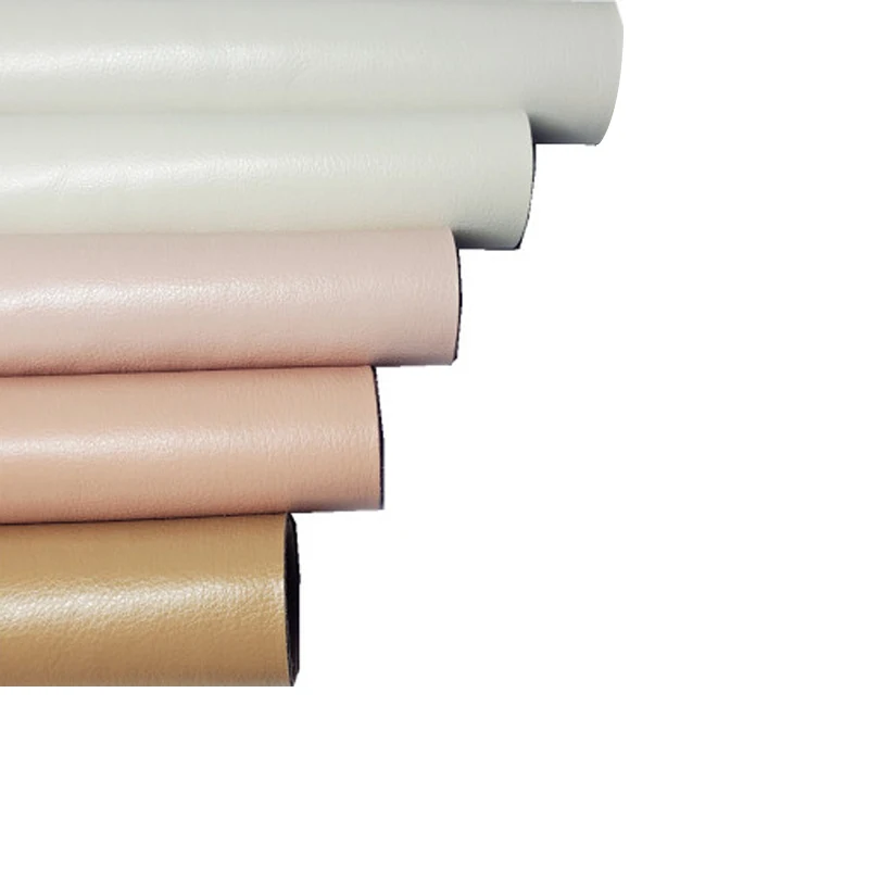 Solvent-free synthetic leather  waterproof litchi embossed pu microfiber leather car seat cover