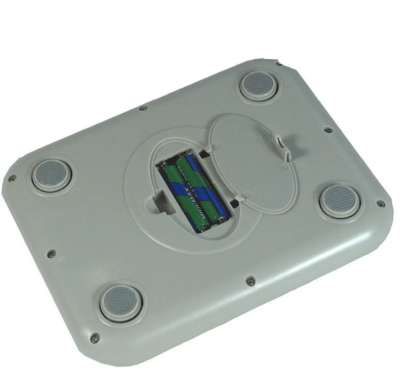 Factory Direct Sales Accurate Weighing ABS Stainless Steel Kitchen Scales Clear LCD Counting Function Overload Indicator