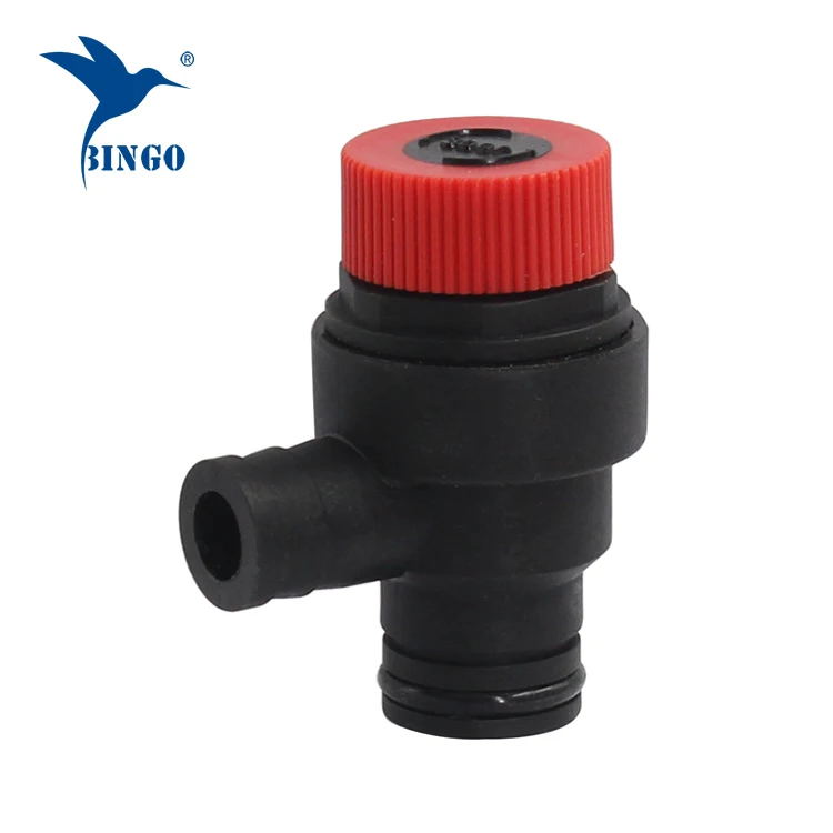 Boiler 3 Bar 6 Bar Plastic Relief Valve Safety Valve For Gas Hanging Stove