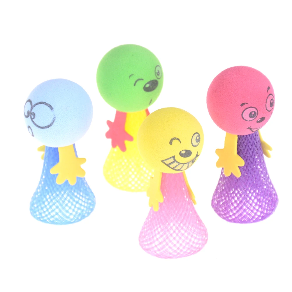Hot Sale Promotional Happy Jumping Elf, Mini Funny Stress Release Educational Bouncing Toy for Kids and Children