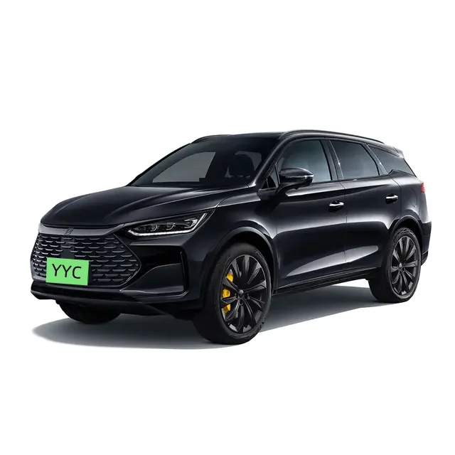 YYC Byd Tang EV Hybrid 2024 Dmi Dmp Byd EV Tang 2023 EV AWD 4WD 200km 730km Black Paint Byd Tang