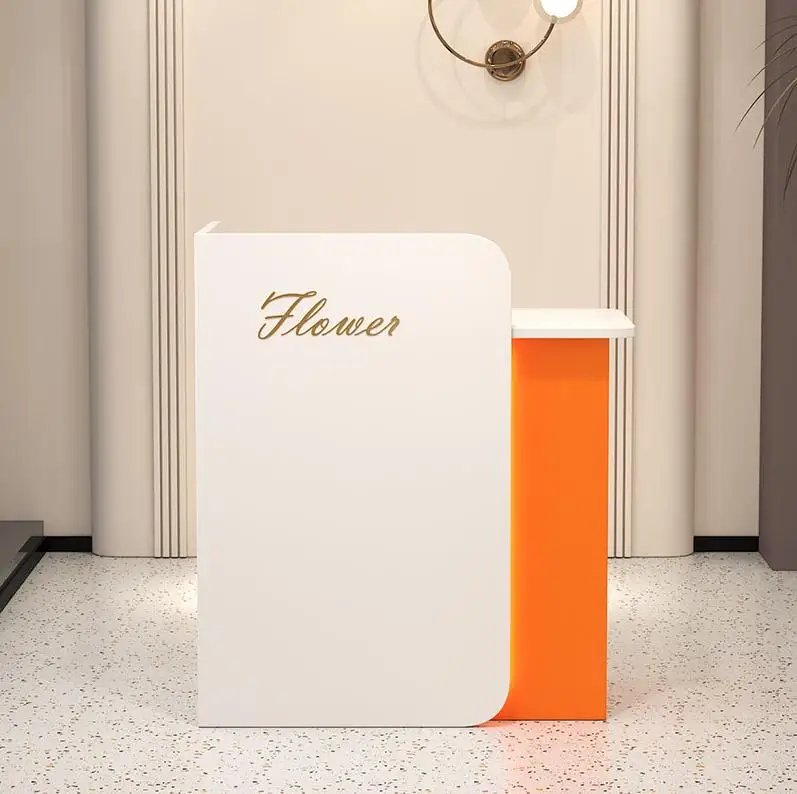 Milk Tea Clothing Shop Shop Bar Counter Retail Shop Checkout Counter Cashier Desk Reception Counter Table