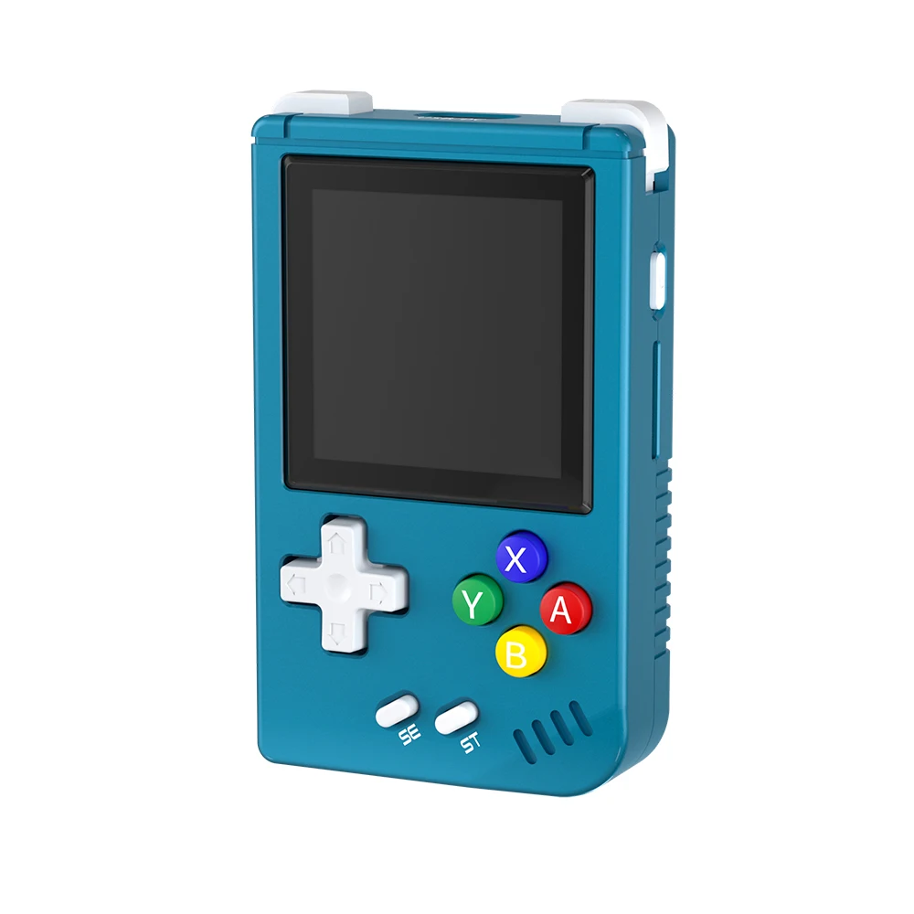 ANBERNIC RGnano 64G Game Player 1.54 Inch Handheld Game Console Adjustable Practical Electronic Toys Linux Games Purple