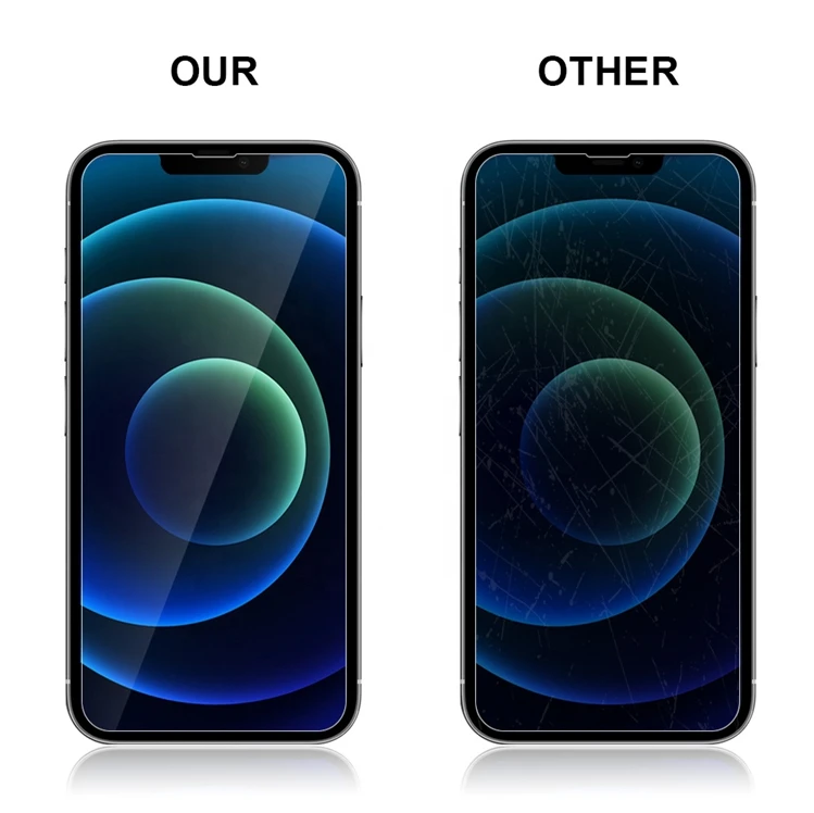 0.3mm Flat Tempered Glass Screen Tempered Glass Film Screen Protector Mobile Phone Screen Protector For iPhone 13 / 13Pro