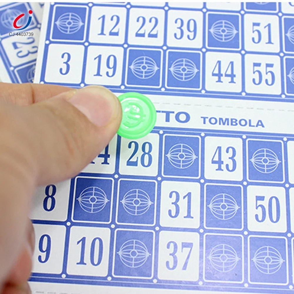 Chengji bingo lotto machine 90 numbers 24 cards family party toy set kids educational parent-child interactive bingo game set