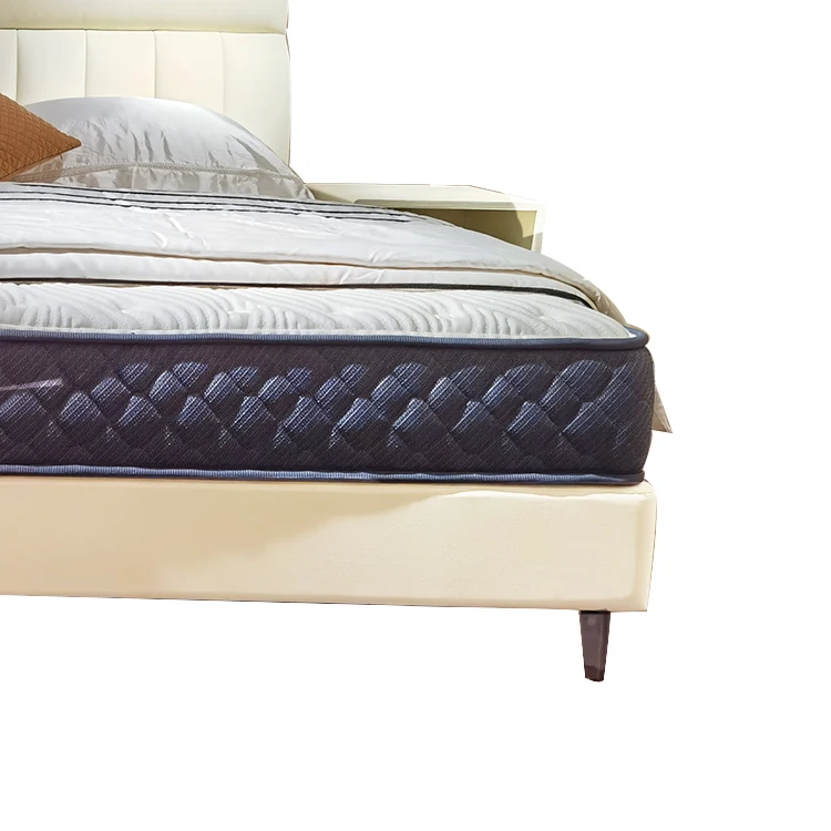 exclusive luxury italian double queen size white wood frame leather upholstered bed with storage
