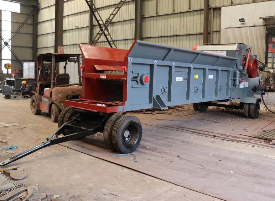 Industrial 100ton capacity Wood Chipper Shredder Machine Wood Crusher Price