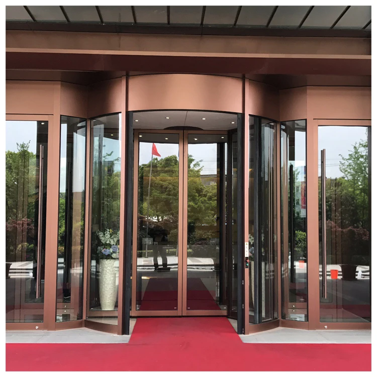 PAD Brand Automatic Revolving Door glass revolving door