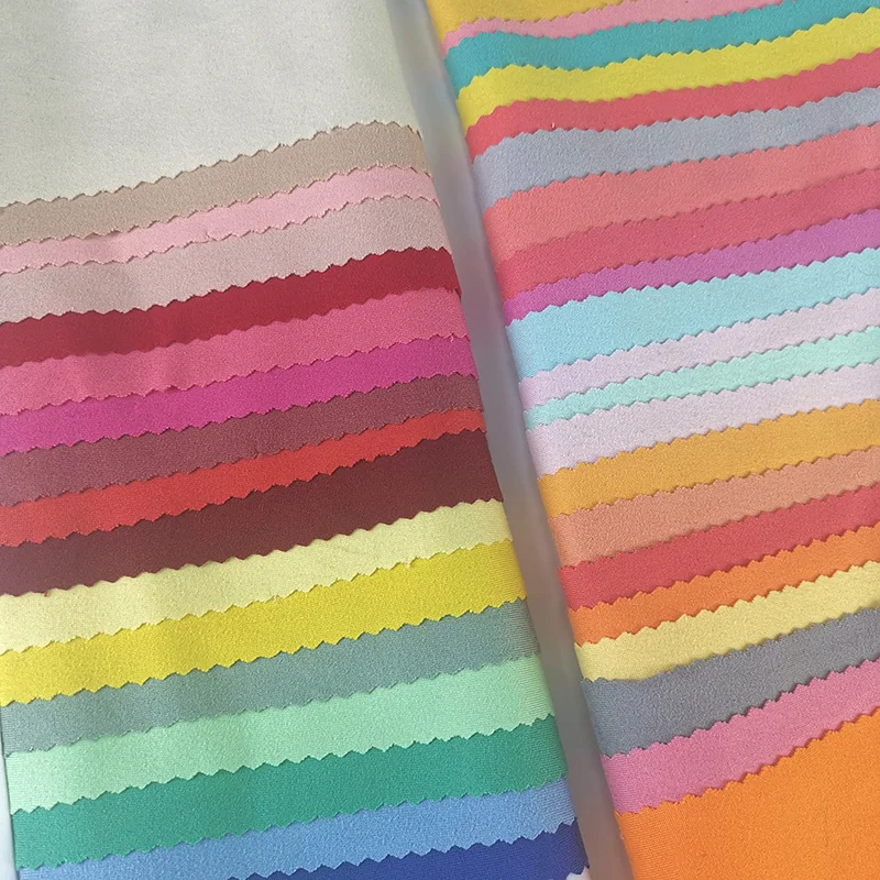 Мексика PIEL DE DURAZNO тела ткань вытянутая текстурированная матовая трикотажная telas для платья из молочного шелка