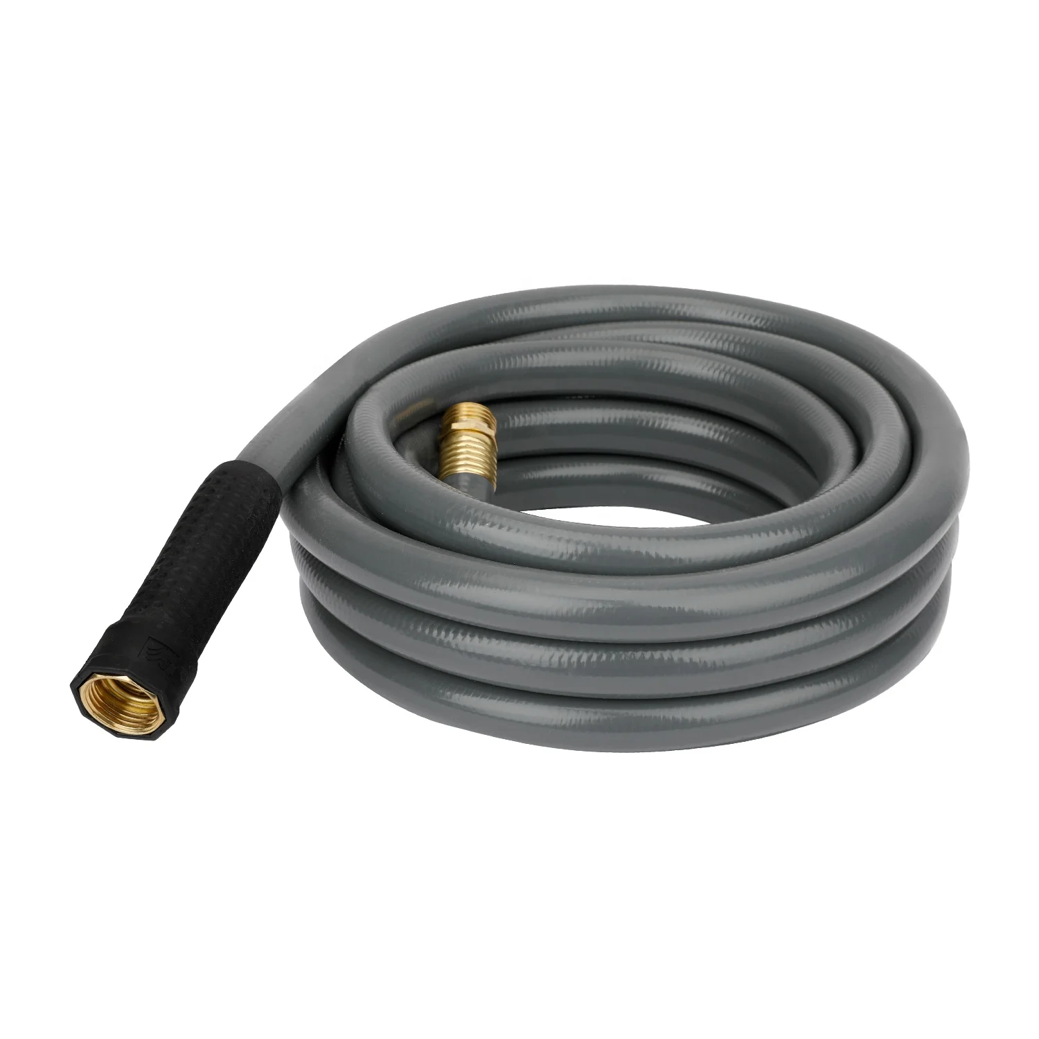 Серый мягкий ПВХ шланг для горячей воды высокого давления 5/8 дюйма 25 футов