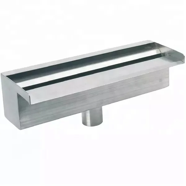 304 accept customized stainless steel water fountain wall waterfall for waterfall pool fountain