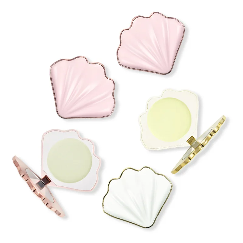New Pink White Small Cute  Shell Shape Clear Color Wholesale Makeup Private Label Hard Gel Wax Soap Eyebrow