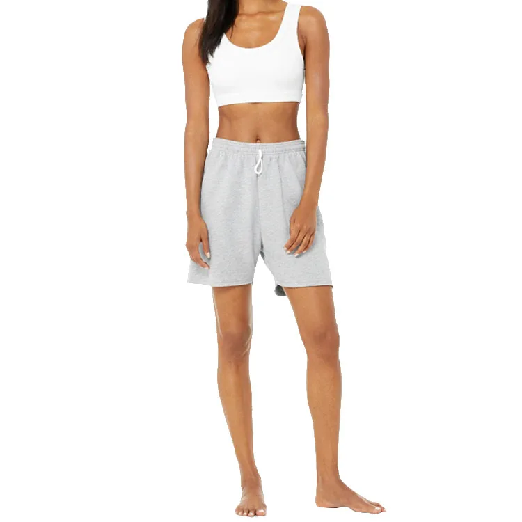 
Customized Fitness Light Fleece Womens Pants Shorts Yoga 