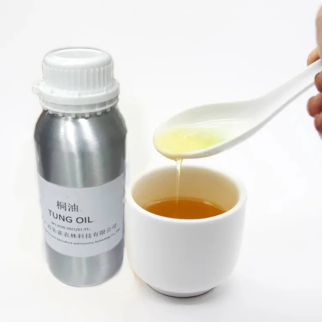 Pure Tung Oil  China wood oil for protection 500g#8001-20-5