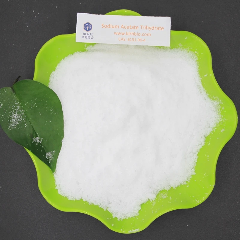 Пищевые консерванты тригидрат ацетата натрия CH3COONa No Caking No примеси