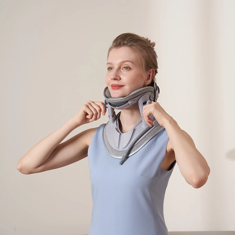 multifunctional air inflat cervical spondylosis wellness care neck stretcher neck brace traction collar for neck pain relief