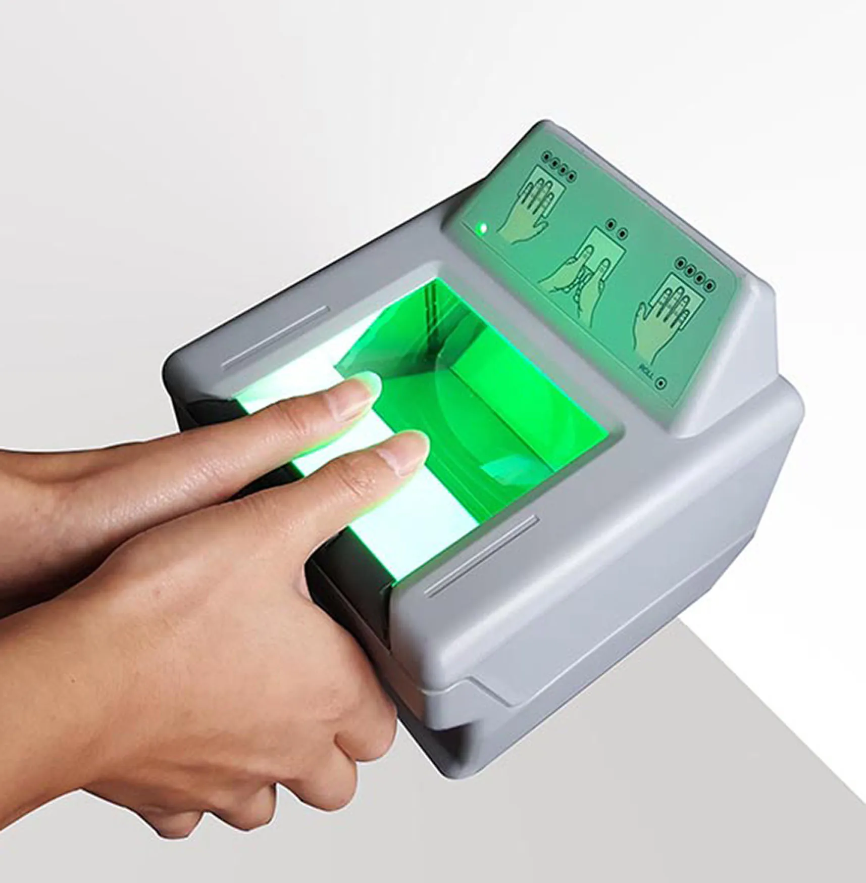 WAYPOTAT waterproof portable biometric 10 fingerprint reader outdoor 442 fingerprint scanner with free SDK