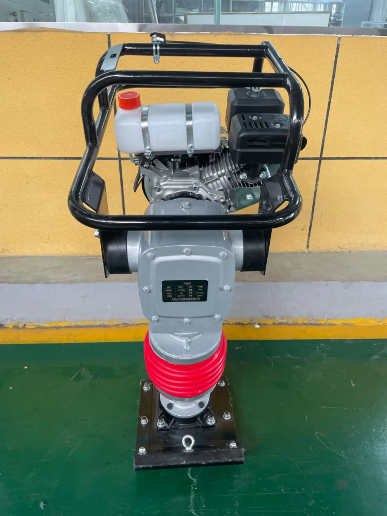 hot salegasoline type  jumping jack /floor vibrating machine / tamping rammer machine