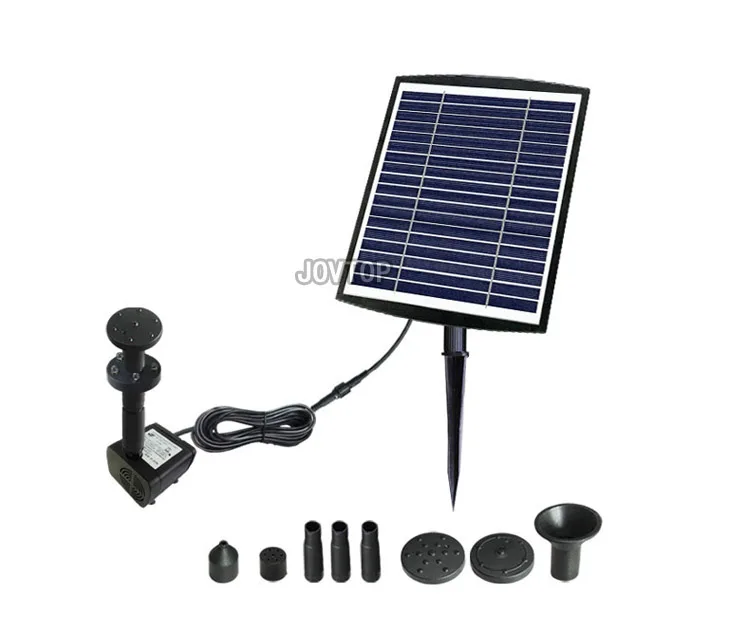 5W outdoor water solar fountain for garden Solar  Garden Water Feature Solar Power Water Fountains Pump Outdoor