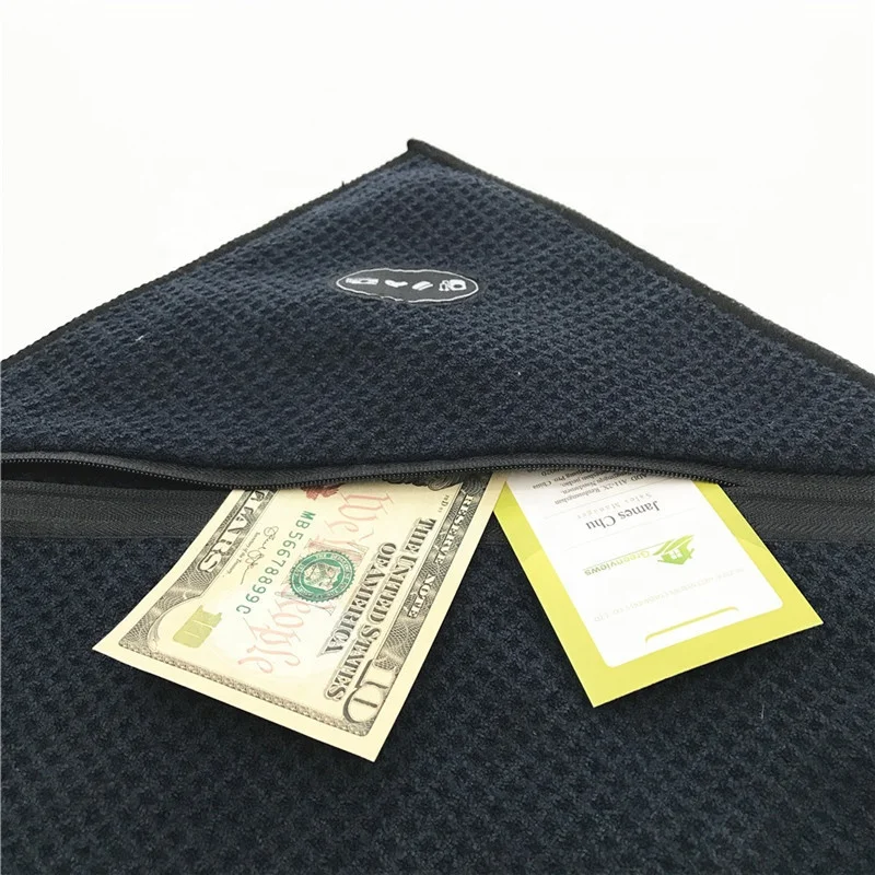 
Microfiber custom gym waffle fitness bath towel hook 