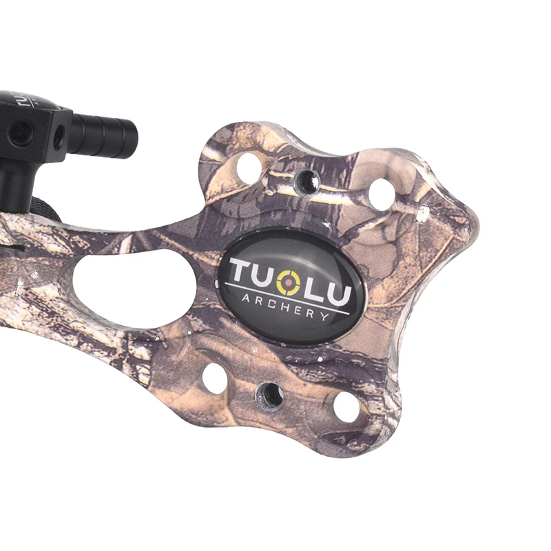 Portable New bow and arrow archer accessories camouflage bow and arrow sight new fine tuned compound bow five pin sight