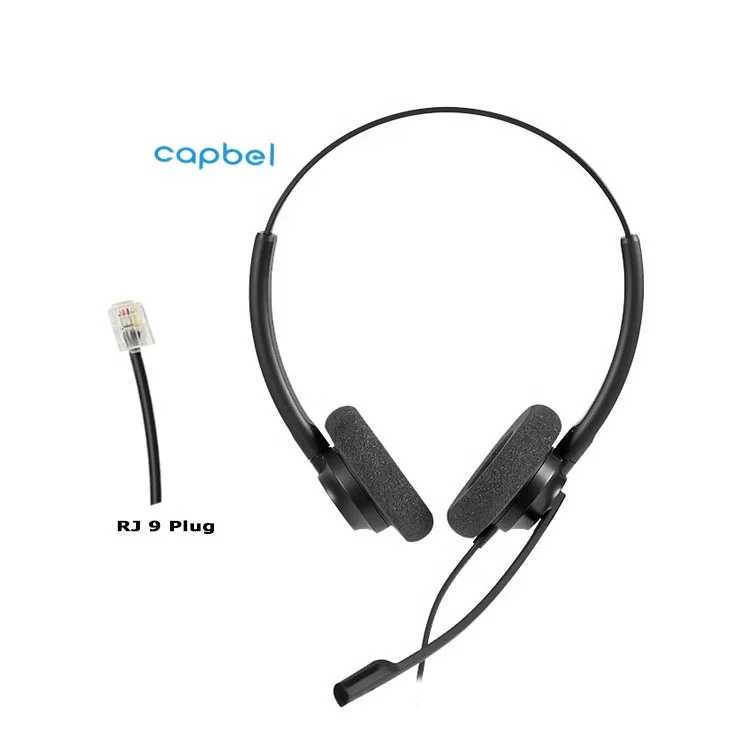 NS521 Call Center Telephone rj09 Crystal Headset High Definition Headset Warranty for Two Years
