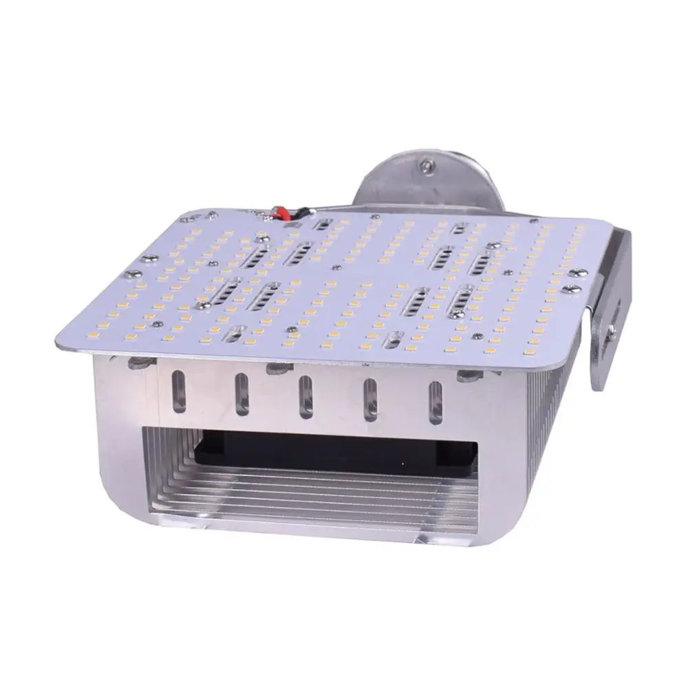 Светодиодная арматура 150 лм/Вт замена MH HPS 200-480Vac ip65 60 Вт 80 100 120 квадратный садовый двор парковочное освещение