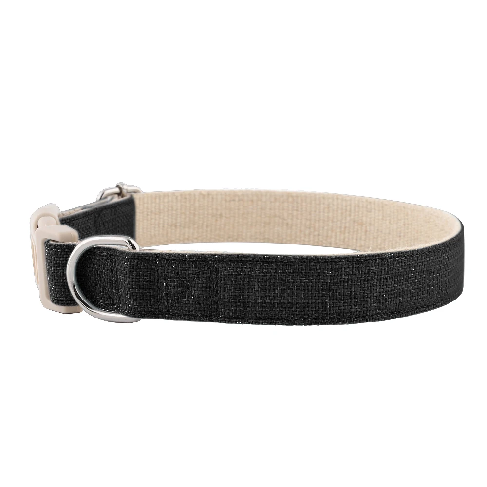 Newest Organic 100% Recycled Sustainable Development Eco Friendly Hemp Dog Collars Leashes 10 Colors in Stock