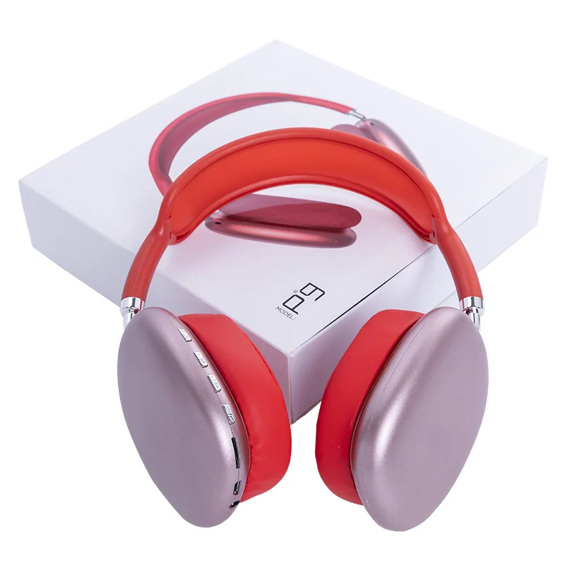 Factory Price P9 Max Earphones Wireless BT Headphones Subwoofer With Microphone Handfree Gaming Headset Noise Canceling Bass