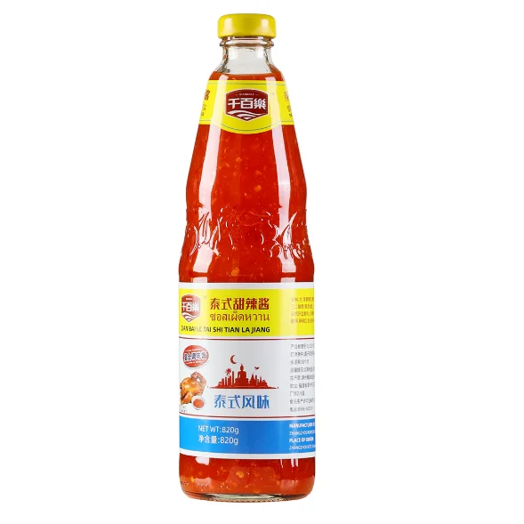 Thai Style Sweet&Spicy Sauce ODM Accept Thai Sweet Chili Sauce For Fried Chicken Dipping
