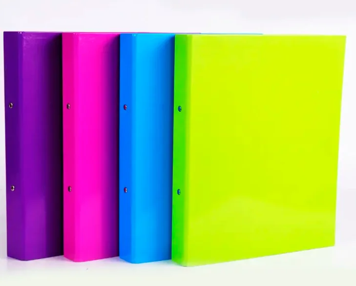 hot sale wholesale A4 2 ring/4 ring folder ring binder stationery lever arch file