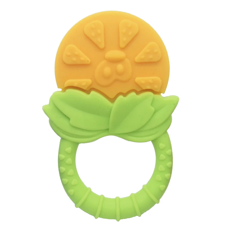 Wholesale Soft Chew Toy Food Grade Silicone Baby Teether