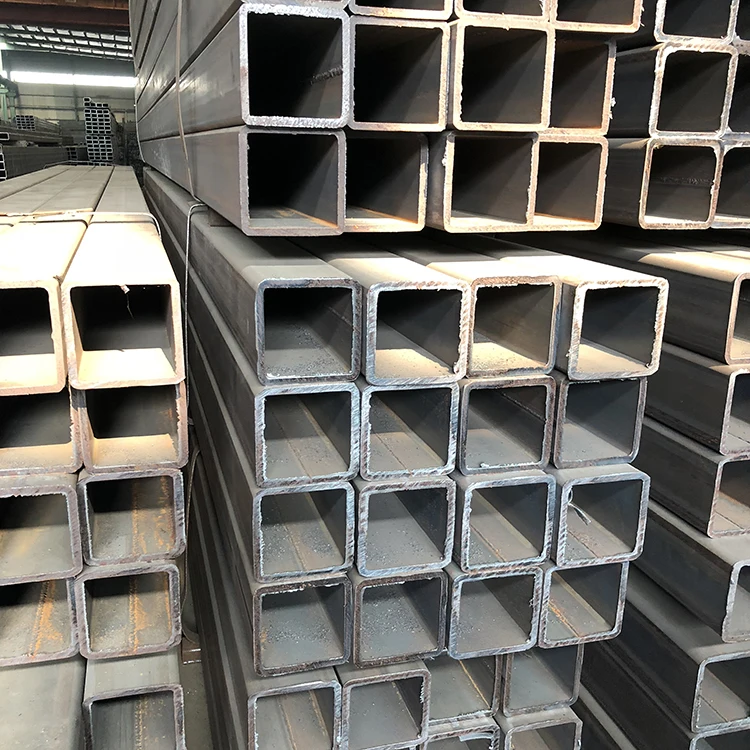 seamless square and rectangular carbon steel pipes e355 s355j2 q345d tubes for building structure carbon a106