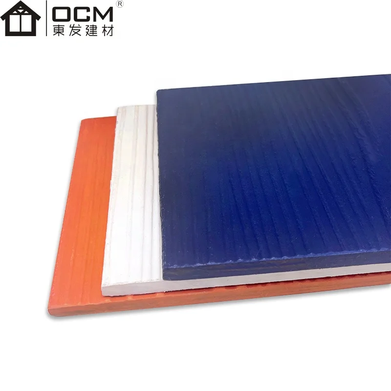 Traditional Wood Grain Cement Board Fiber Cement Board Villa House Exterior Wall Siding