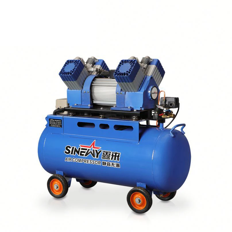
Chinese top supplier 220 volt oil-free air compressor 