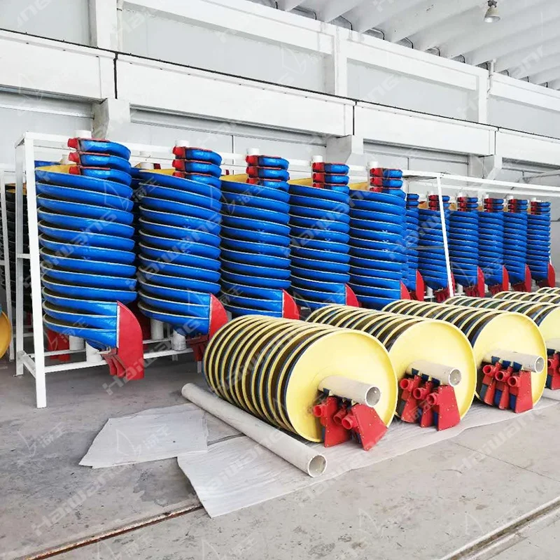 Haiwang Chrome Wash Plant Chromite Ore Separation Concentrator Sprial Separator Gravity Spiral Chute