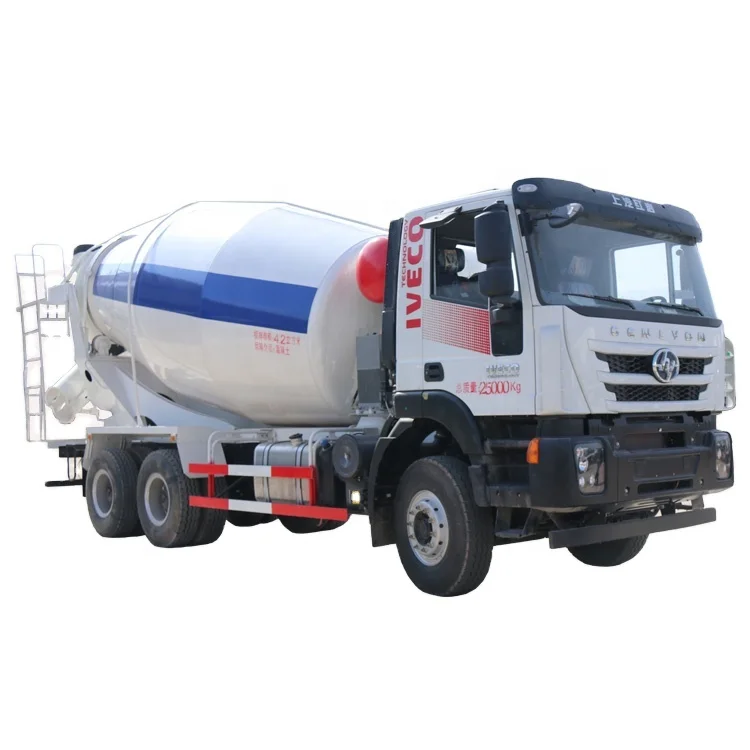 
SAIC Hongyan Genlyon M500 iveco mixer truck 12CBM 350hp factory 