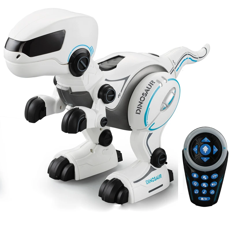 Radio Control Dinosaur Robot Toys 2.4G Gesture Induction Deformation Robot Remote Control Toy With Music For Kds