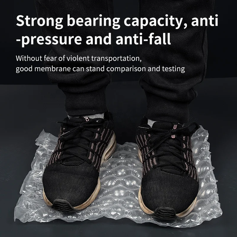 protective cushioning material Thickened Inflatable Air Bubble Film Wrapping Roll For Packaging Boxes