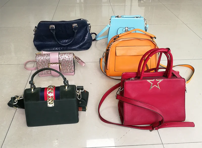 High Quality handbags Wholesale Ladies Leather Handbags used handbags in bale used branded bags second hand bags bale Used Bags