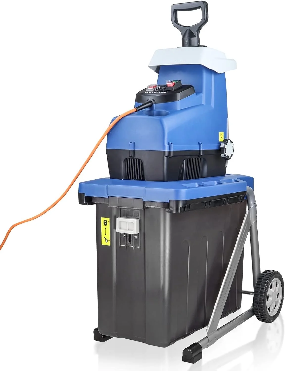 2800W Corded Electric Quiet Silent Garden Wood Chipper Shredder Machines Shredders