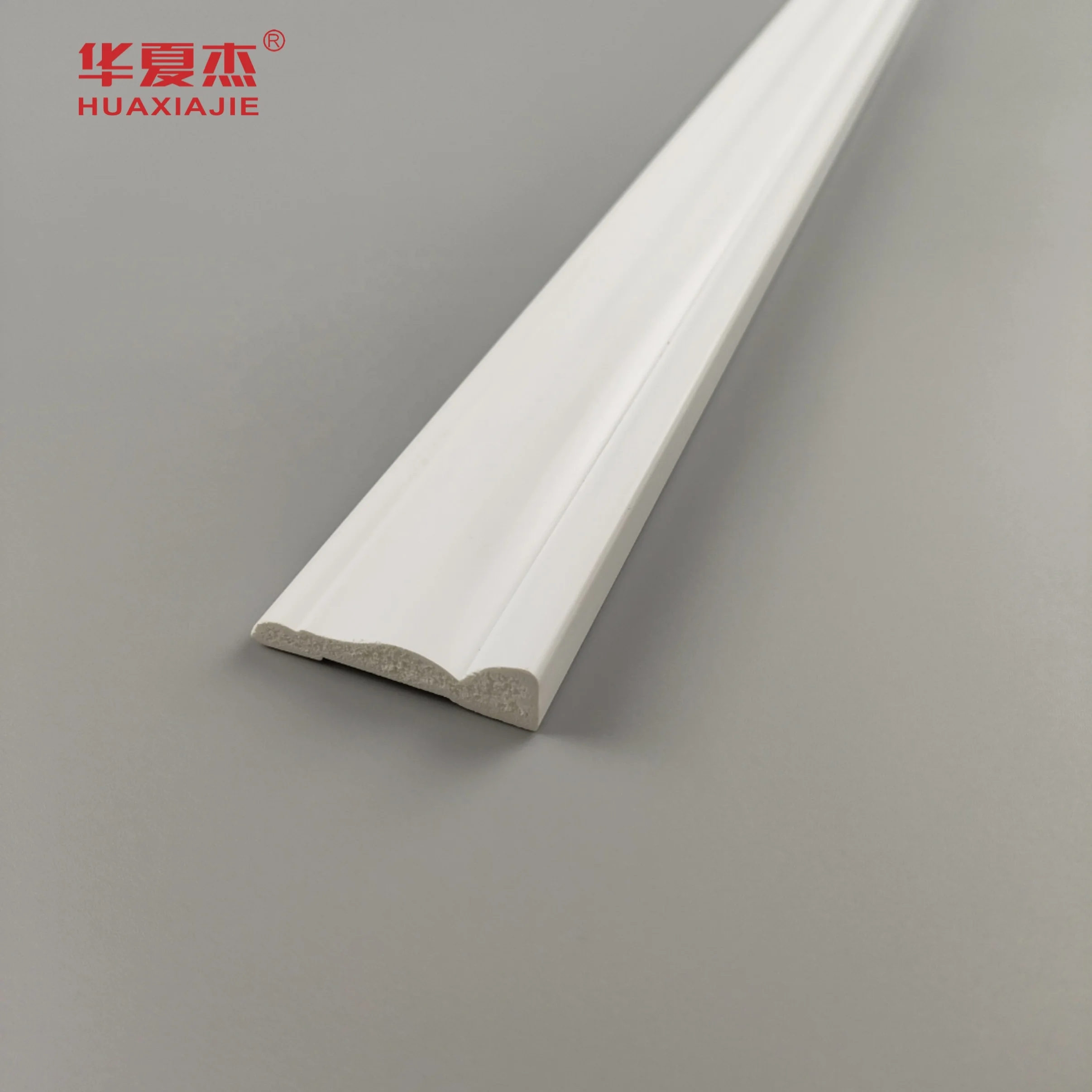 Горячая Распродажа ПВХ белый плинтус ПВХ пол плинтус водонепроницаемый пенопласт строительный материал